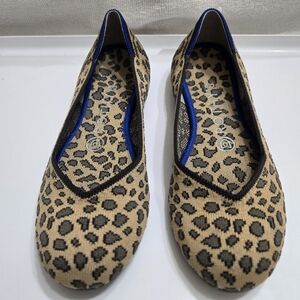 *EUC* Rothy's Leopard Print Women's Flats